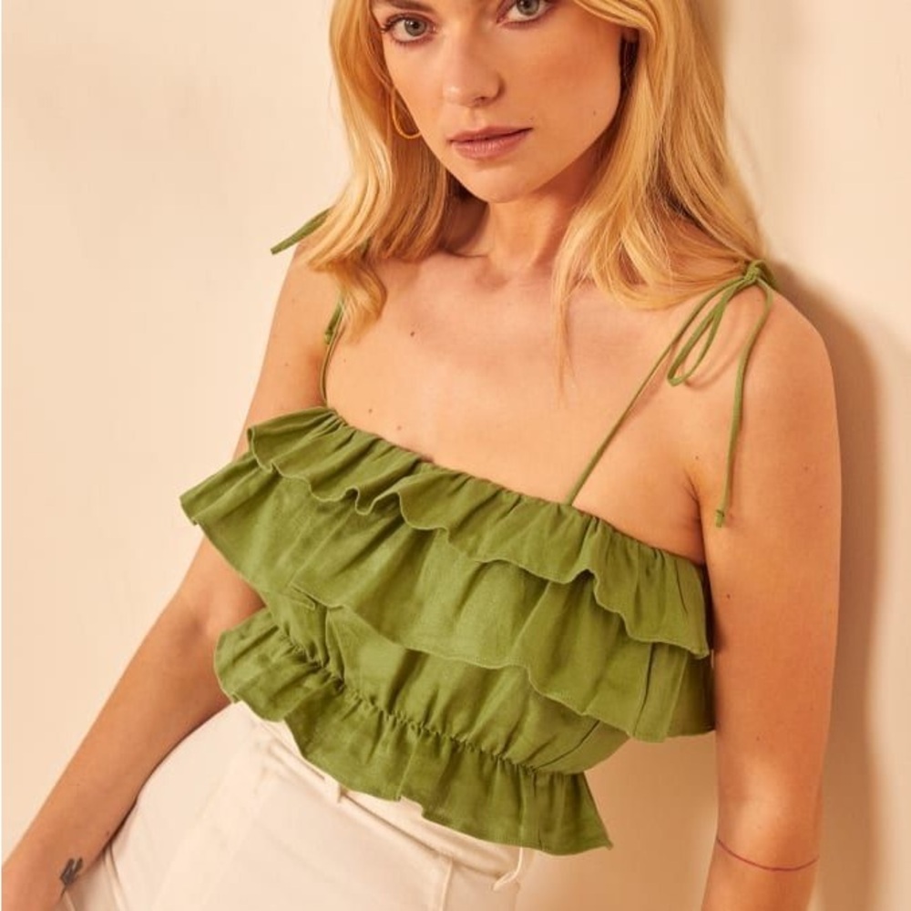 Reformation Ruskin Top